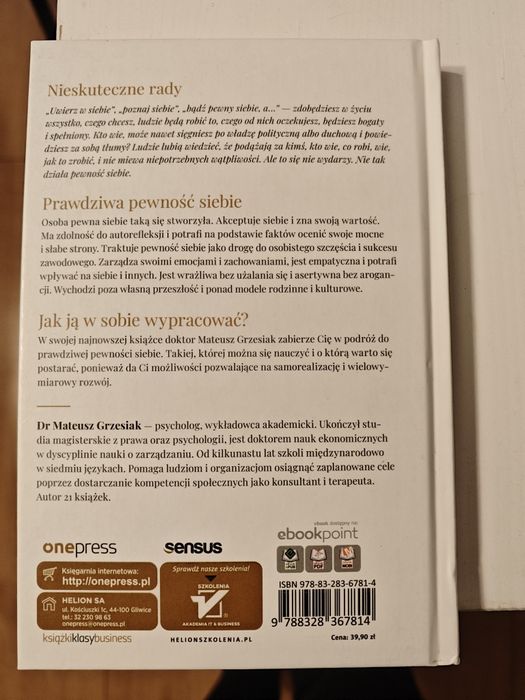 Mateusz Grzesiak pewność siebie