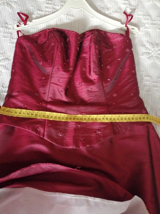 Vestido Bordô IMPECÁVEL