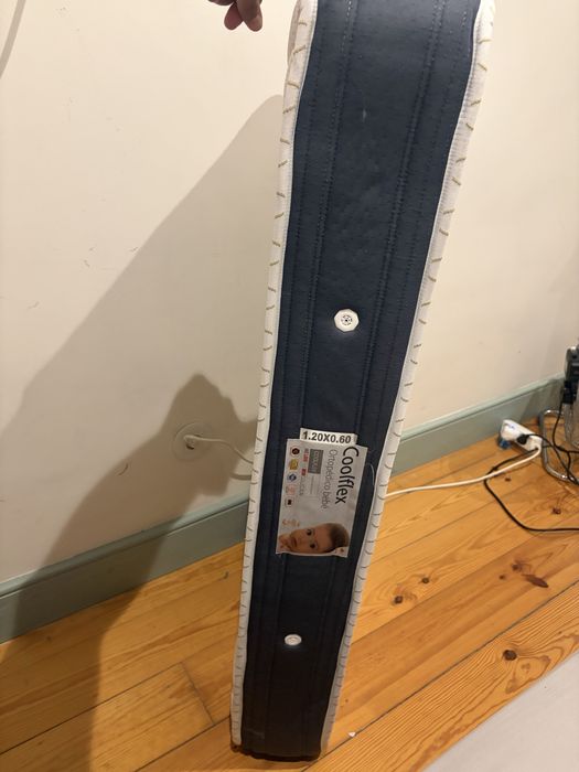 Colchão de Bebé Ortopédico Coolflex 120x60cm - Muito bom estado