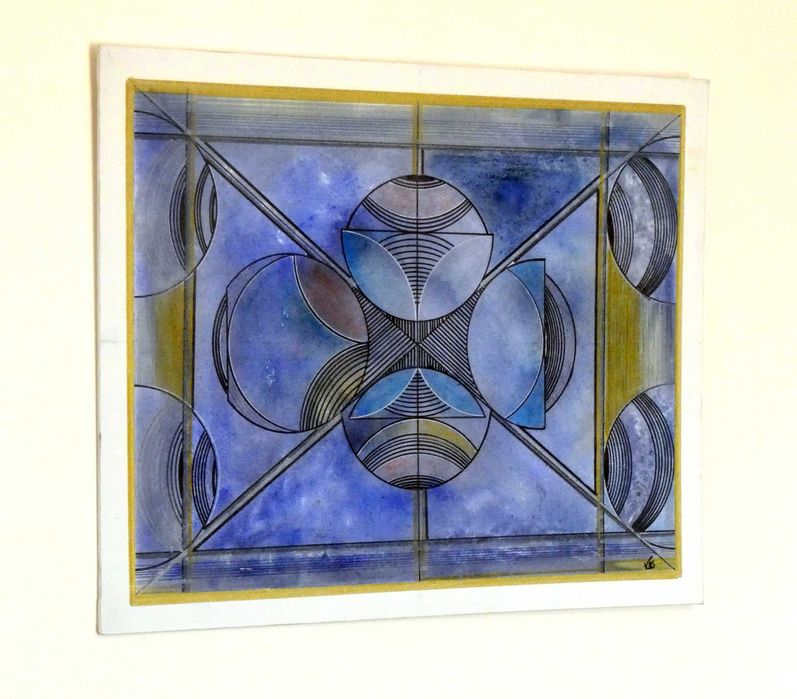 Vitral - Olhares    -  Arte Abstrata