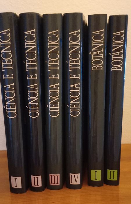 6 volumes de Ciência e Técnica e Botânica