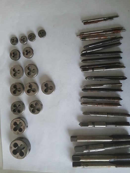 Сверла, Плашки, метчики