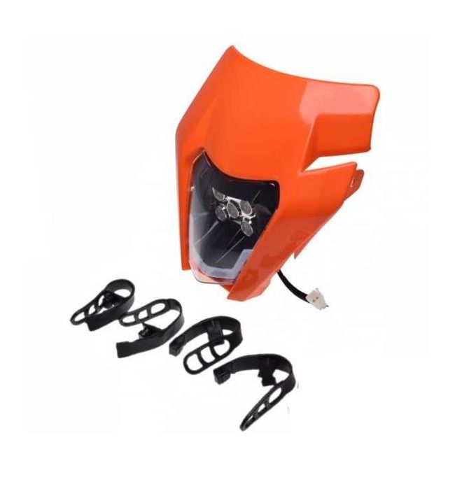 Farol led frontal KTM universal enduro supermoto estrada
