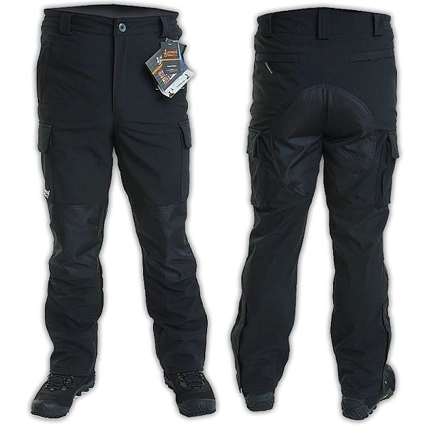 Spodnie zimowe Softshell North-Wind czarne (XS)