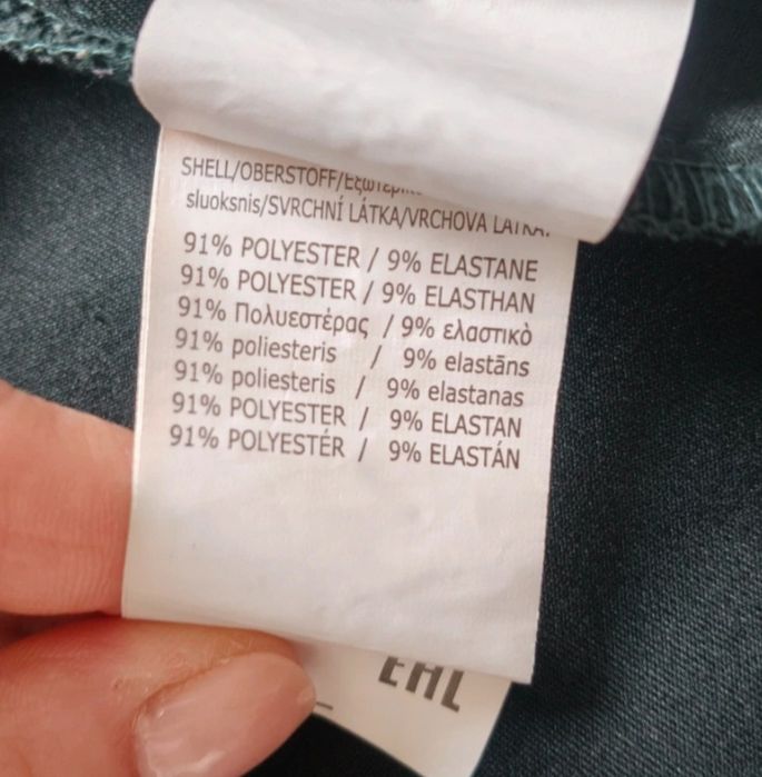 Damska spódnica w kolorze butelkowej zieleni