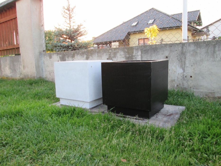 Donica betonowa, donice betonowe  kwietnik, ciężka, solidna