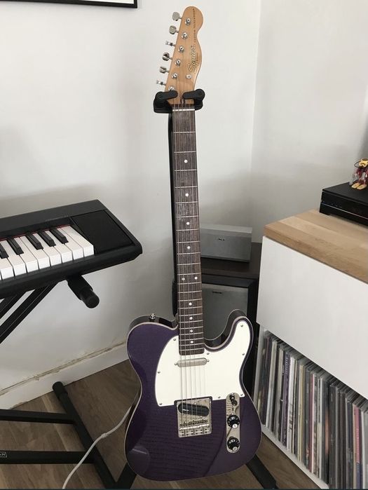 Squier Telecaster Baritone FSR + Extras