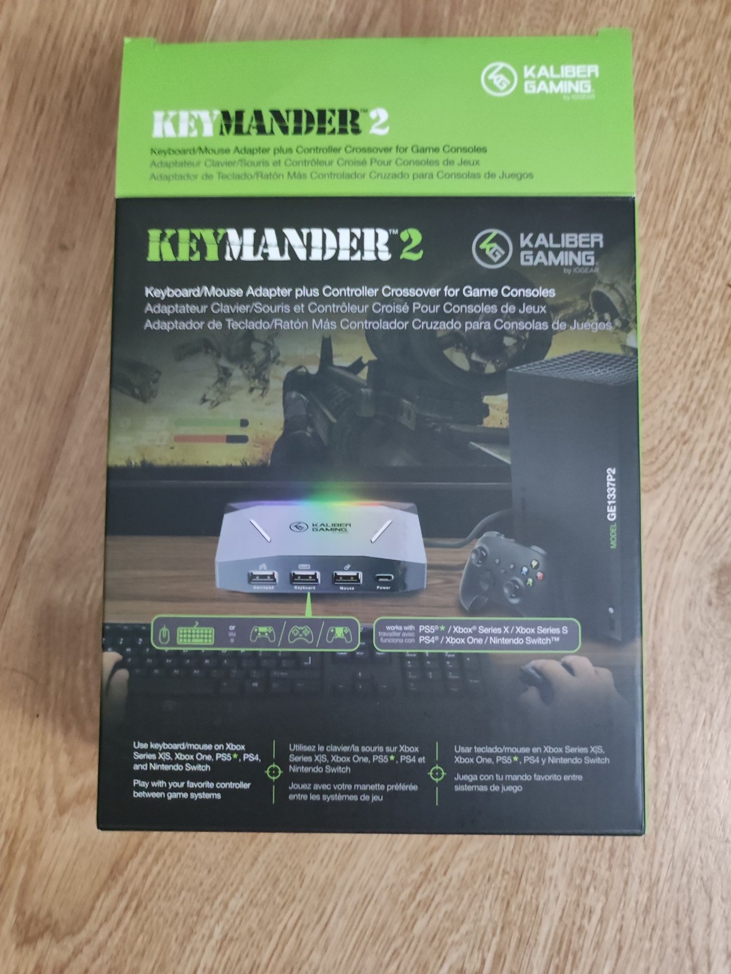 IOGEAR - GE1337P2 - KeyMander 2 Keyboard/Mouse Adapter Plus Controller  Crossover