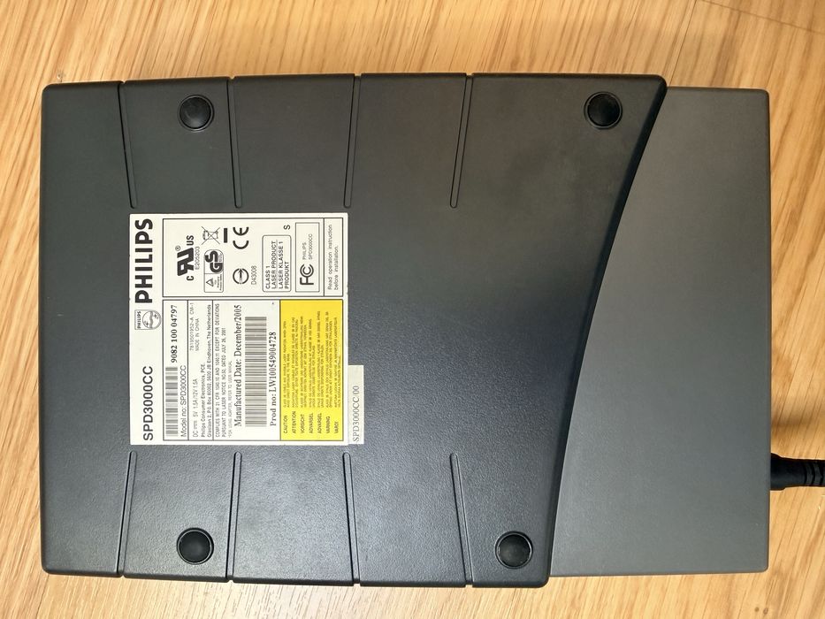 Gravador DVD Externo Philips 16x Double Layer USB