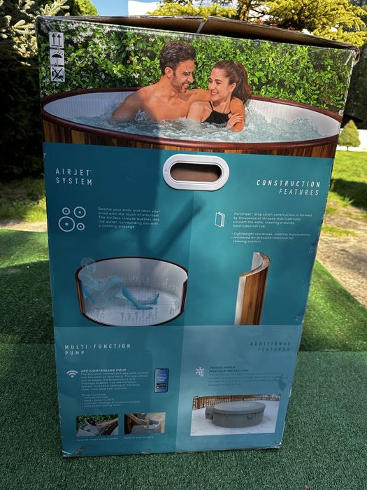 Bestway Lay-z-spa Helsinki nadmuchiwane Jacuzzi praktycznie nowe uzywane miesiac