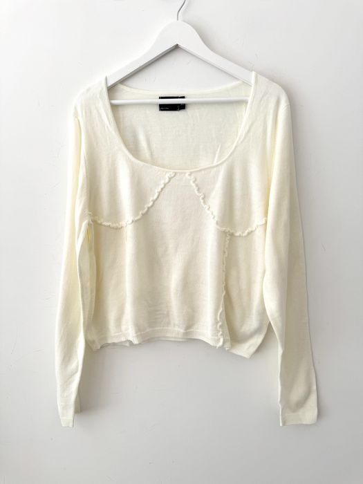 ASOS dzianinowy top z długim rękawem