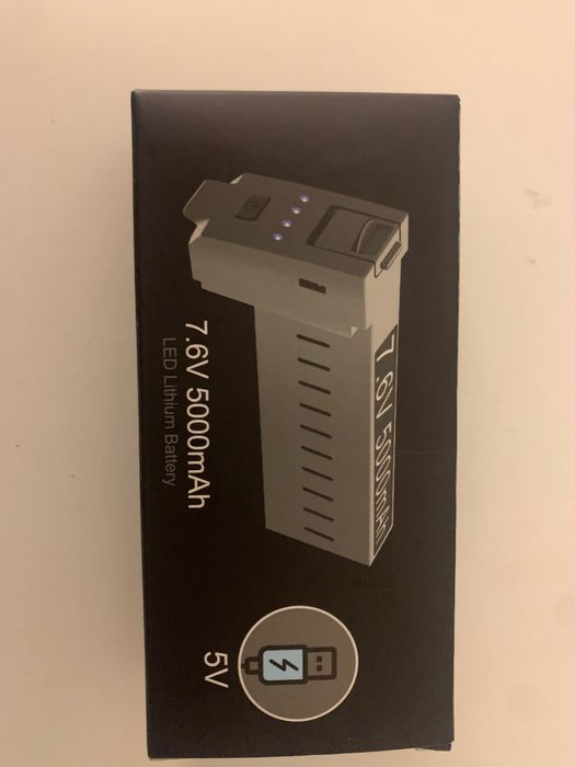 Trata-se de uma bateria de lítio LED OV5000MAN