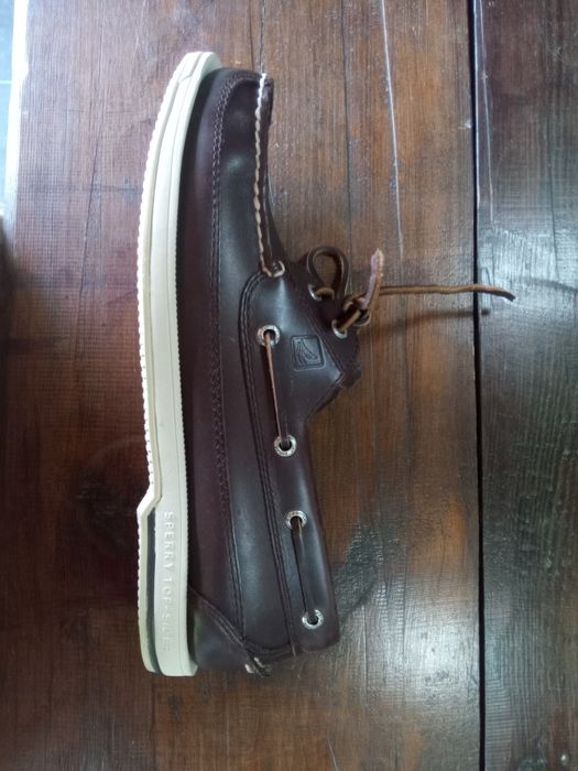 Мужской кожаный топсайдер Sperry