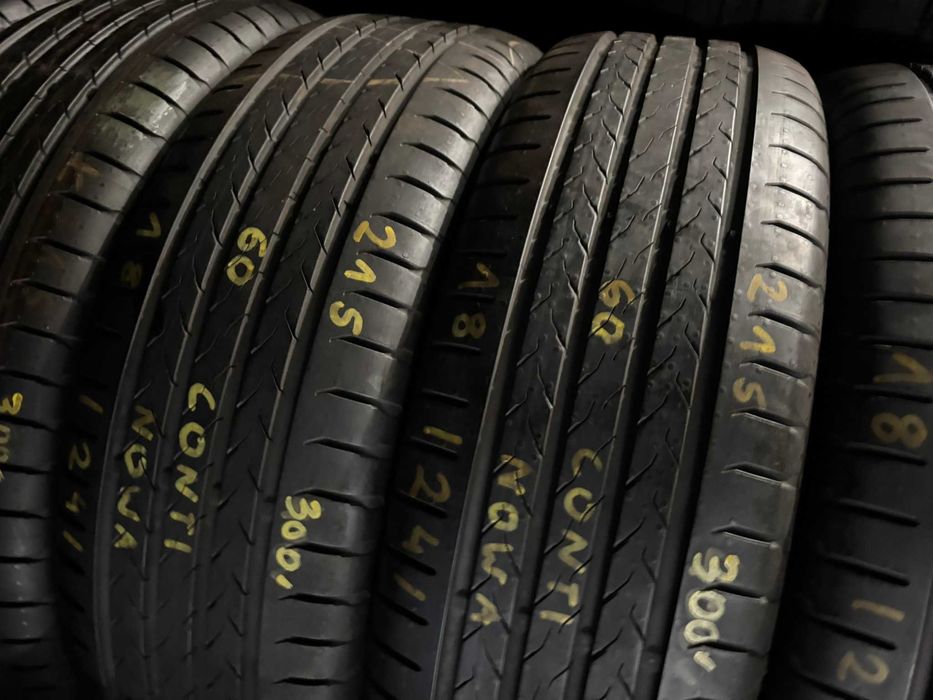 4X OPONY LETNIE 215/60R18 98H Continental EcoContact 6Q 6.9MM 2024R NOWE!