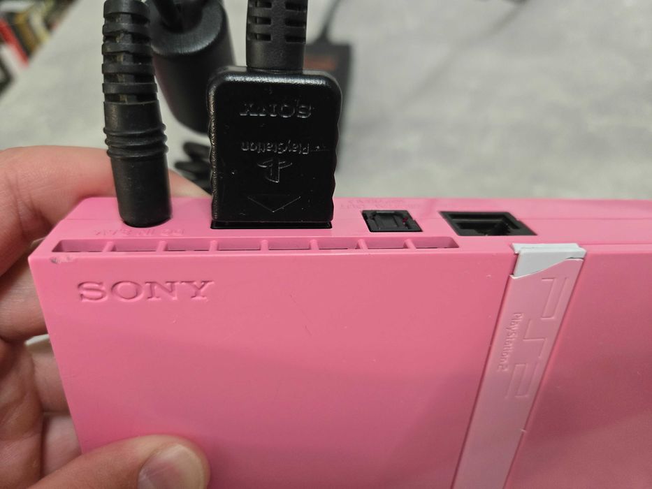 Playstation 2 Slim Pink Różowa