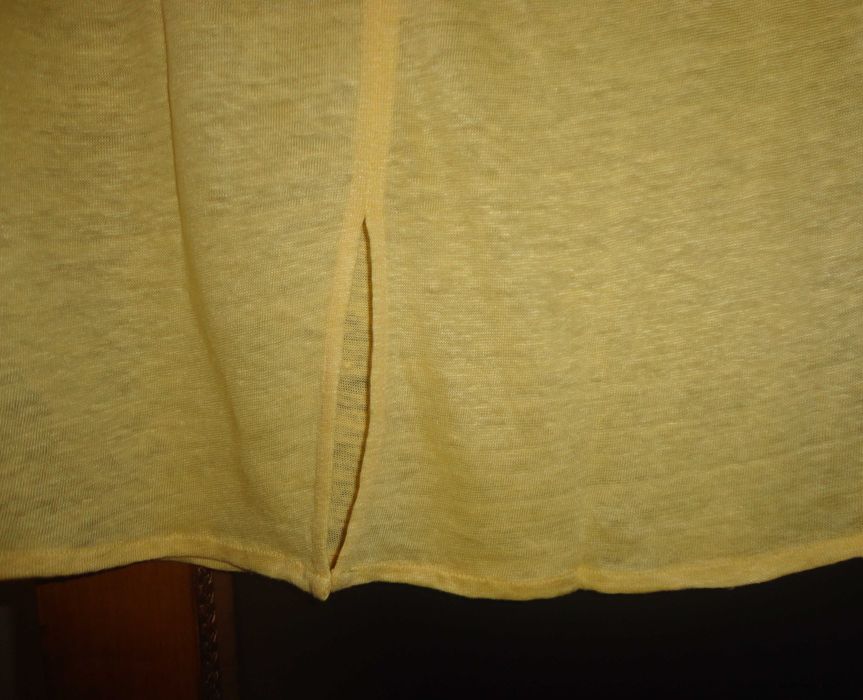 Blusa, t-shirt, top 100% linho Massimo Dutti