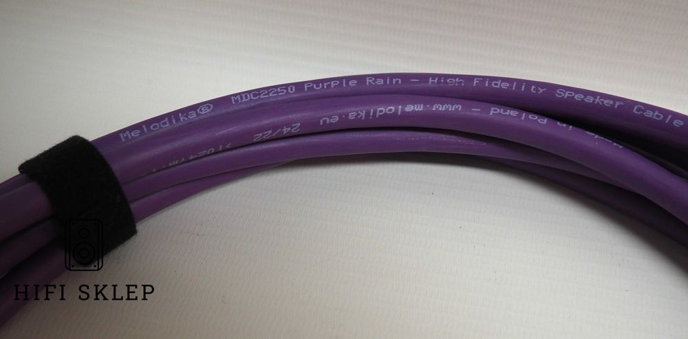 Melodika MDSC2525 /2,5mm2 Kabel głośnikowy 2x3m /konfekcja hifisklep
