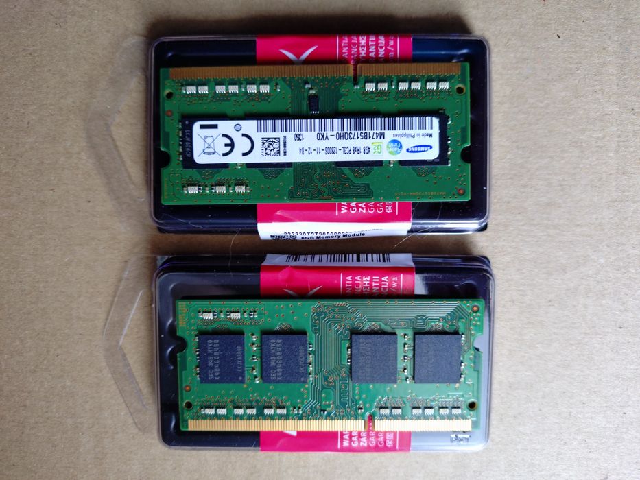 Pamieć Samsung DDR3L8G (2x 4GB) 1Rx8 PC3L  12800S