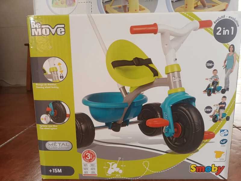 Triciclo Be Move - Evolutivo