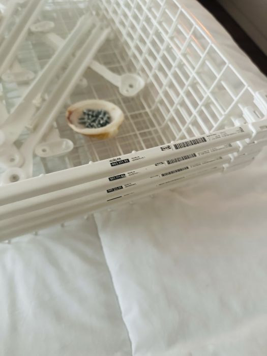 4 cestos IKEA completos prontos a montar