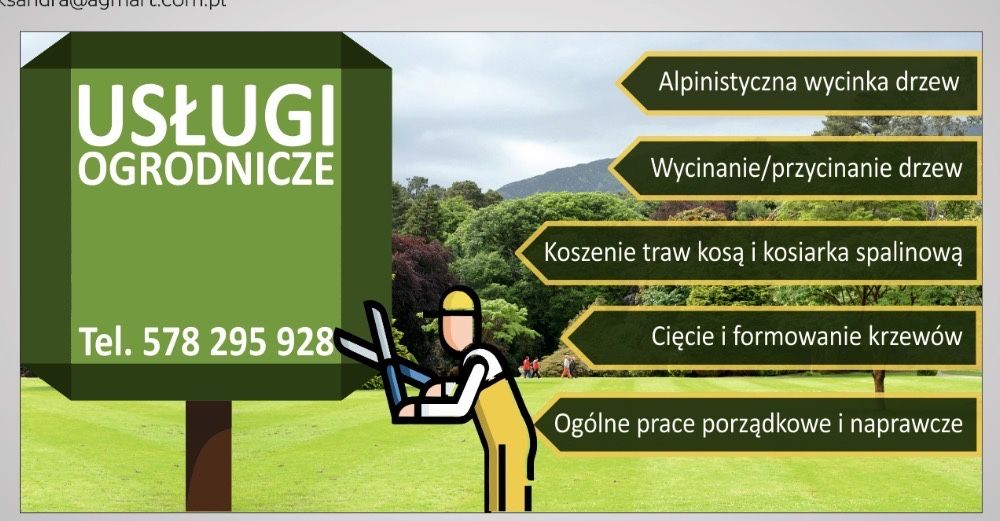 Wycinka drzew/koszenie traw