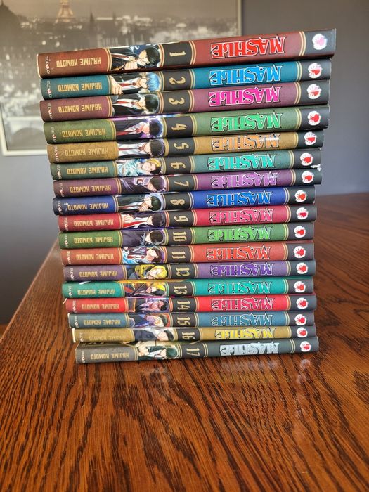 Manga Mashle tomy 1-17 zestaw