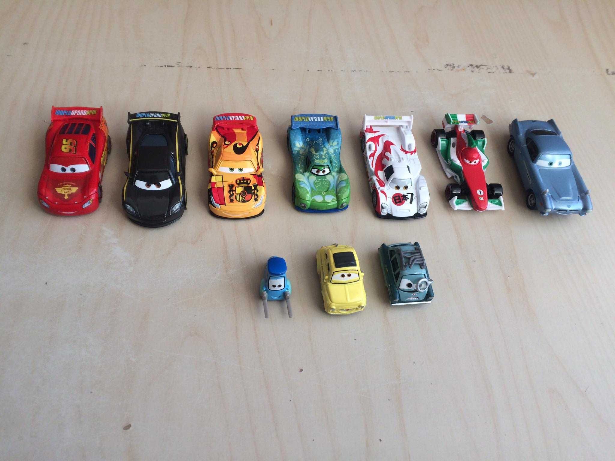 Samochodziki z filmu Auta / Cars 2 Disney Pixar Mattel Poznań Grunwald •  OLX.pl
