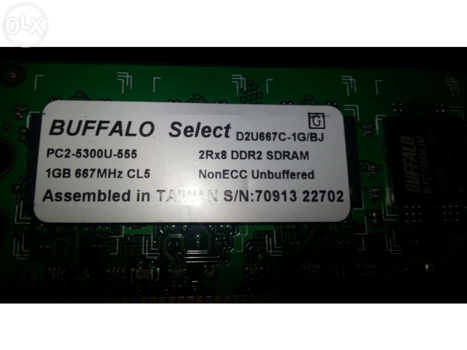 Ram 1 Gb PC2-5300423649320276469761