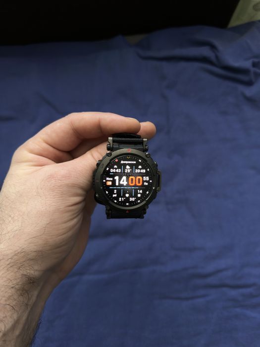 Смарт-годинник Amazfit T-Rex Ultra Abyss Black.