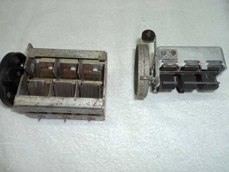 Condensadores Variáveis para Rádios antigos a válvulas