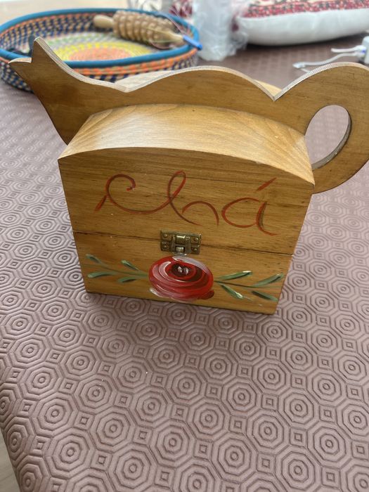 Caixa de chàs madeira