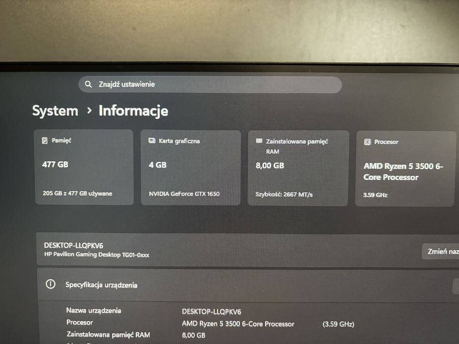 HP Pavilion Gaming Desktop
