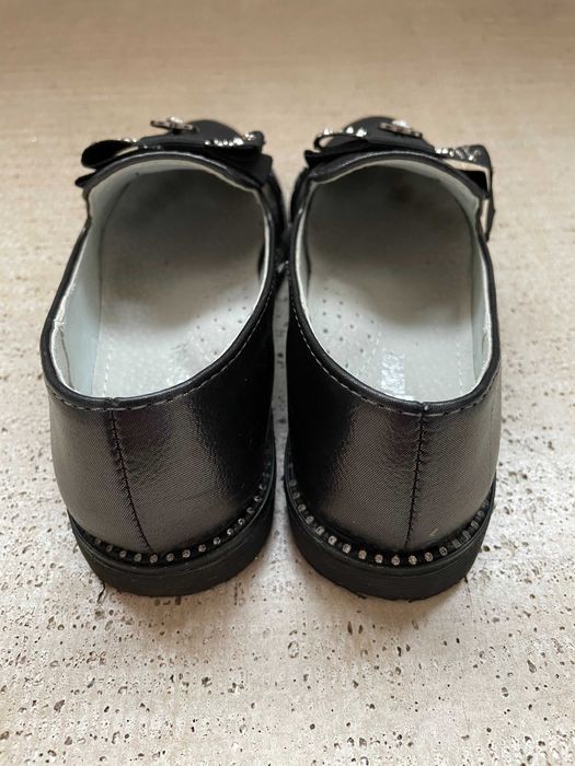 Туфли для девочки черные размер 27