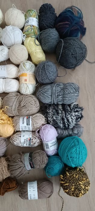 Wełna włóczka moher