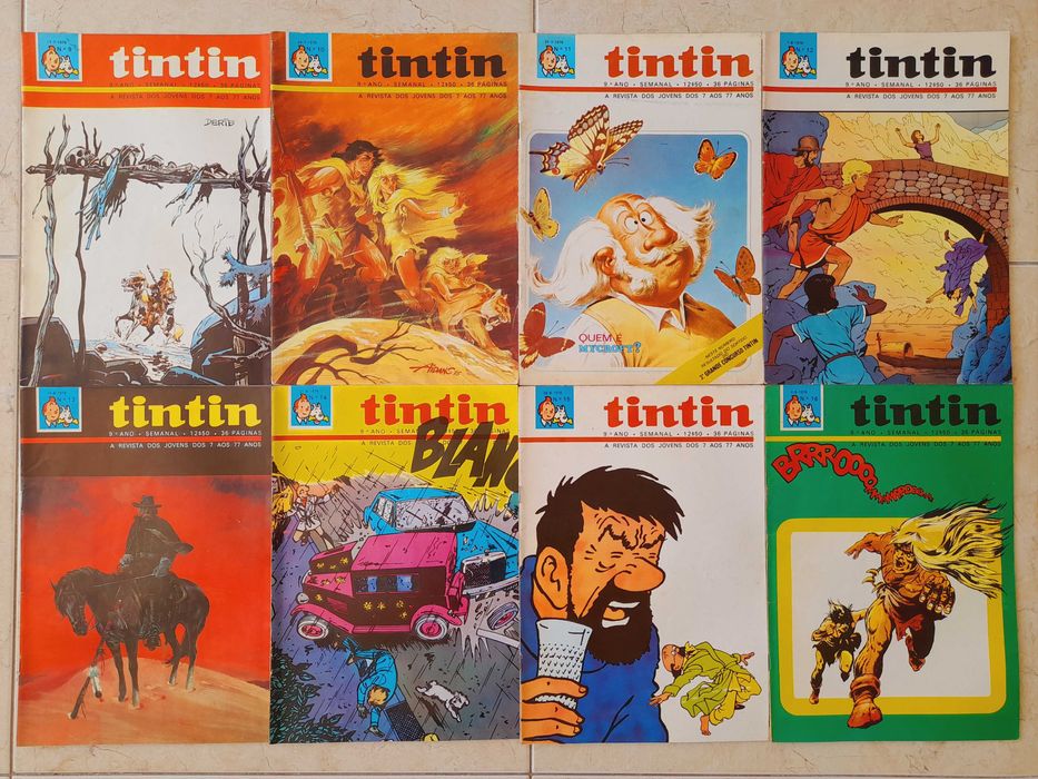 Revista Tintin 9º Ano 1 a 52 (Ano completo)