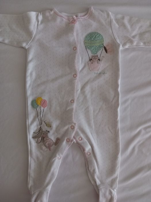 Next śpioszki pajacyki 2 szt rozm 68 cm 3-6 miesięcy zara