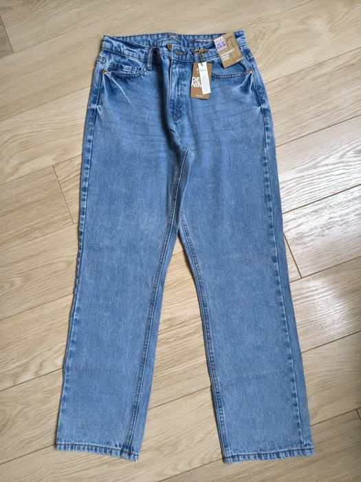 Jeansy nowe max fashion UK 12 EUR 38 STRAIGNT HIGH RISE