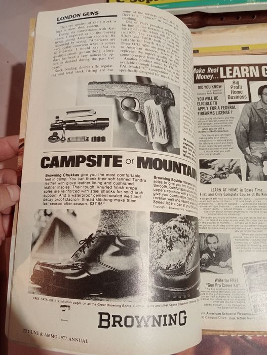 Catálogo armas 1977