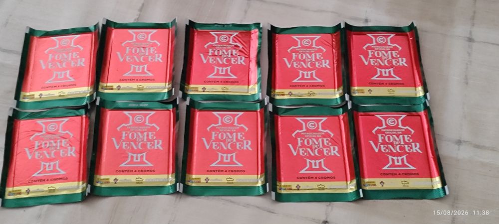 10 saquetas Panini Fome de Vencer – Continente, seladas