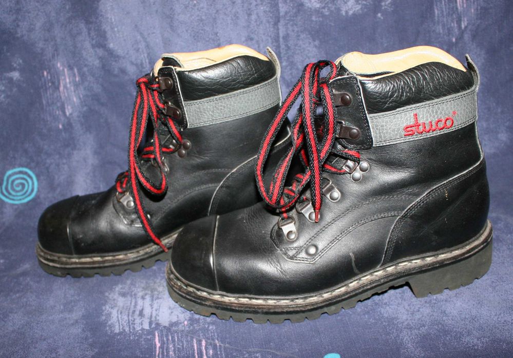 Мужские рабочие кожаные ботинки с защитой Stuco