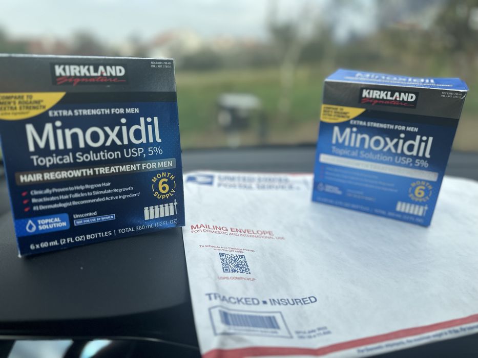 Minoxidil Original kirkland e foligain  ! Estados Unidos