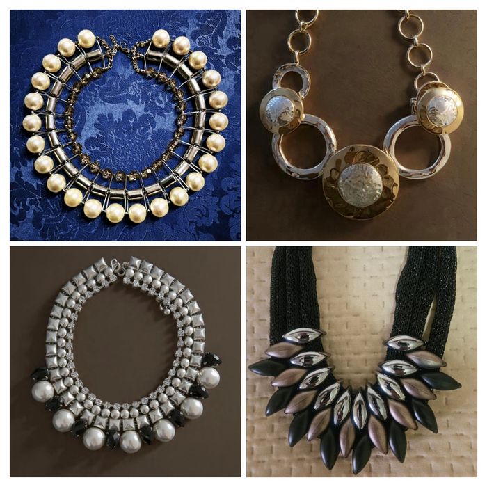 Lote de 4 colares | Bijuteria | Colares  / Estilo