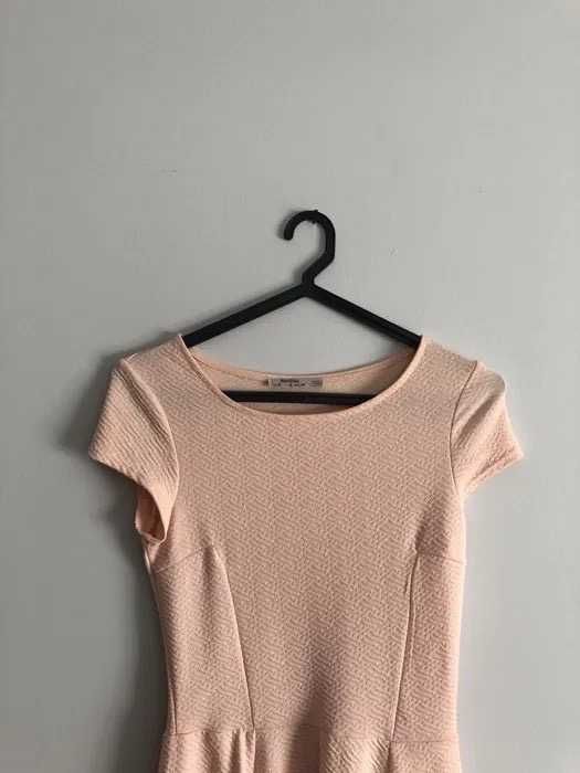 Vestido Cor-de-Rosa - Bershka - S