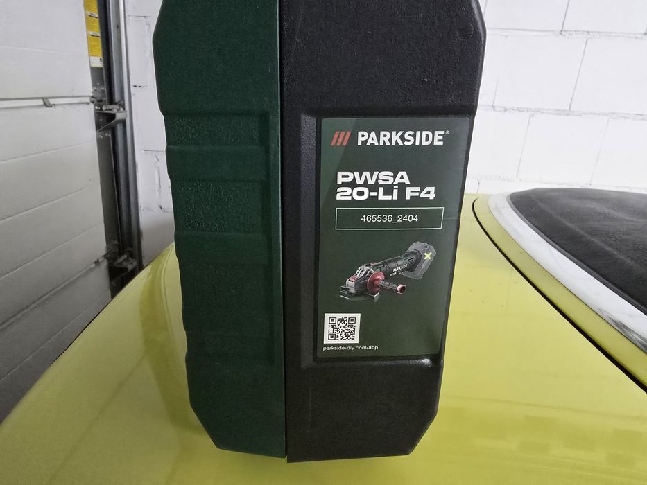 Walizka na szlifierkę akumulatorową PARKSIDE PWSA 20-Li