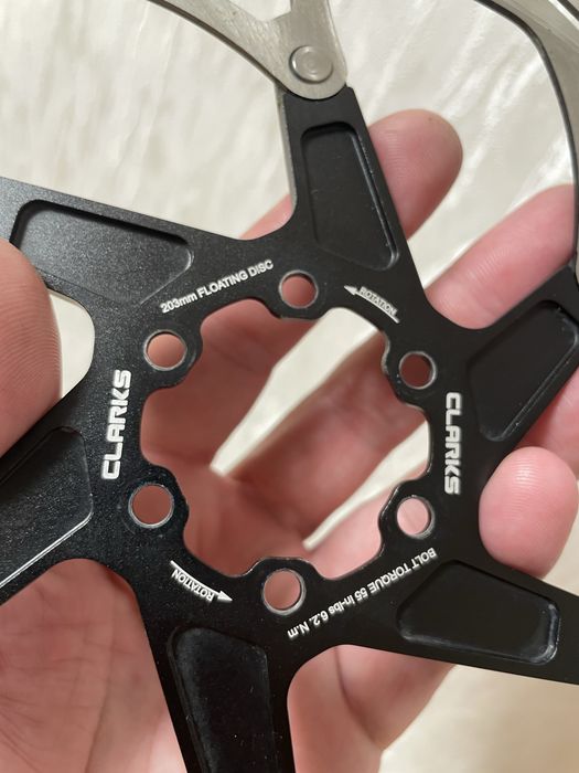 Ротор shimano 203 mm 6 болтов