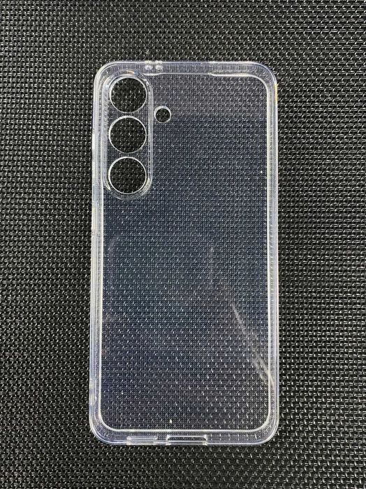 Capa de silicone com proteção câmara traseira Samsung S24/ Samsung S24 Plus / Samsung S24 Ultra