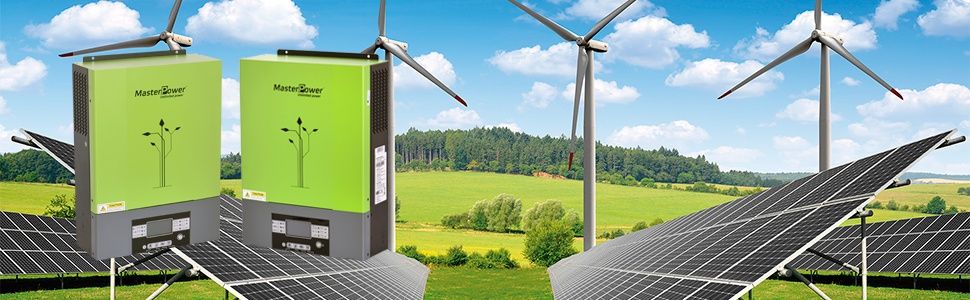 Гибридный инвертор.  Испания!,, ИБП, ДБЖ, 3000VA/3000W,24V, MPPT, чист