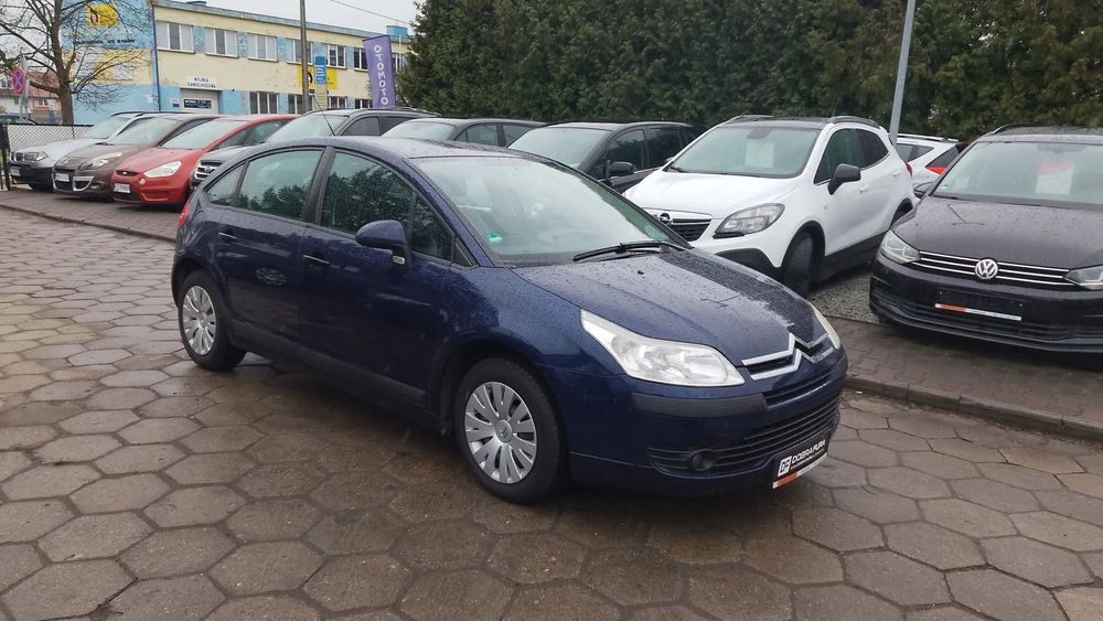 Citroën C4 Śliczny*Klima*Elektryka*Przebieg 156 Tyś*Import Niemcy*Komis Zamiany