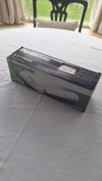 Telefone antigo Panasonic novo na caixa