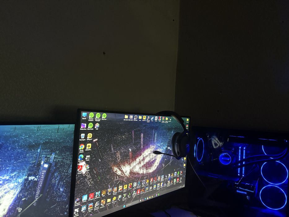 Vendo Setup gamer completo, Roda tudo pouco negociavel! Troco por carro a diesel, descrição!